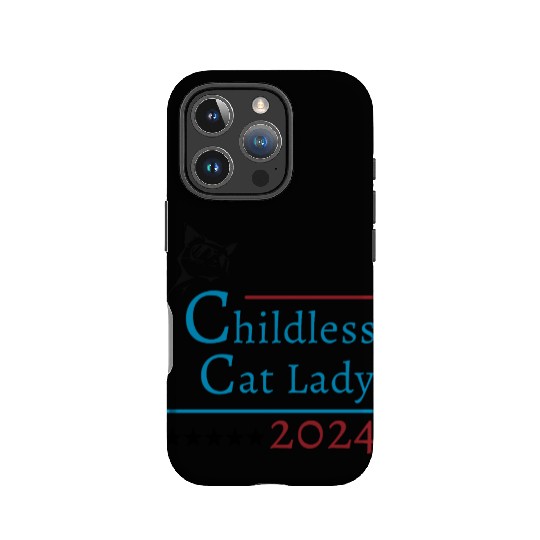 "Childless Cat Lady" Kamala Harris 2024 IPhone Cases