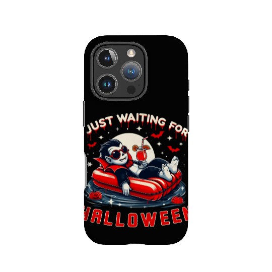 Just Waiting For Halloween Relax Summer Vampire IPhone Cases