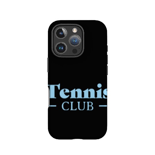 Tennis Club - Pocket Print IPhone Cases