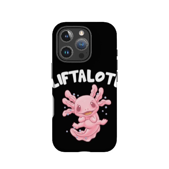 Liftalotl Workout Axolotl Gym Salamander Funny Wei IPhone Cases