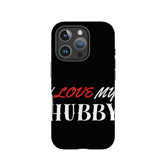 I Love My Hubby IPhone Cases