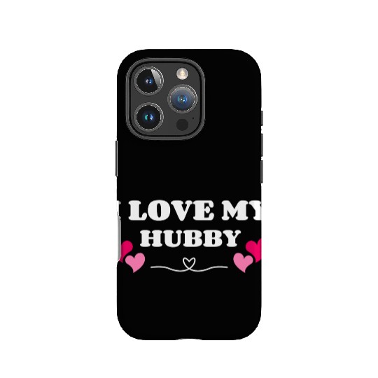 I Love My Hubby IPhone Cases