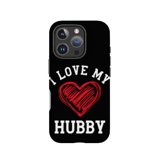I Love My Hubby IPhone Cases