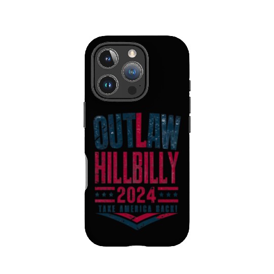 Vintage Elections Outlaw Hillbilly US Flag IPhone Cases
