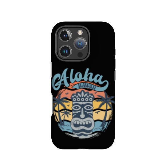 Vintage Beach Aloha Hawaii IPhone Cases