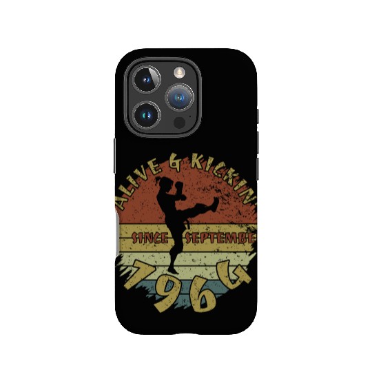 60th birthday Alive and kickin since 09/1964 IPhone Cases