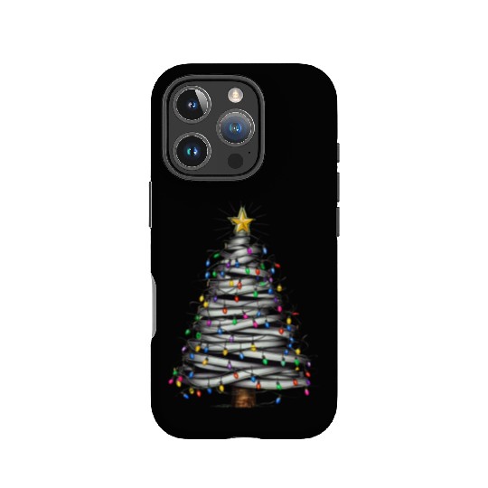 Christmas Light Tree Holiday IPhone Cases