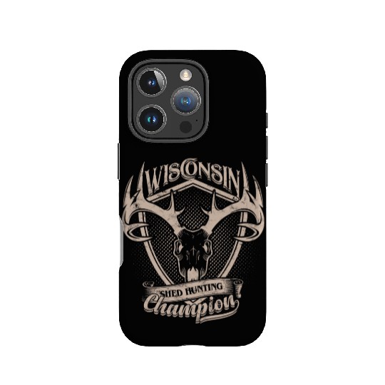Wisconsin Shed Hunting Champion IPhone Cases
