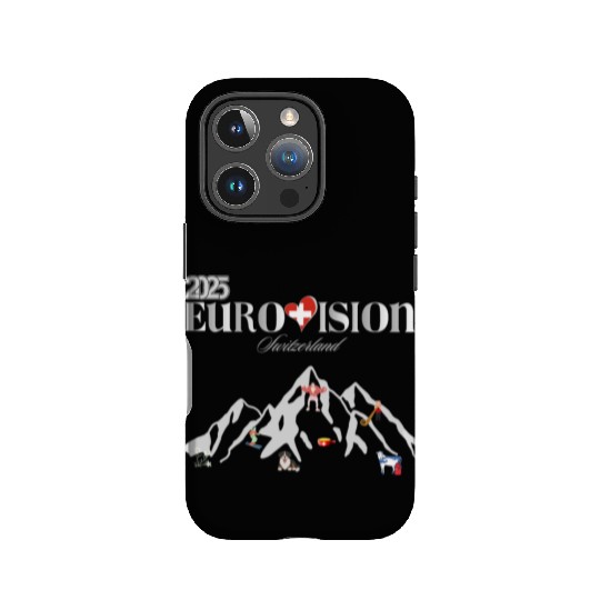 eurovision song contest 2025 Switzerland IPhone Cases