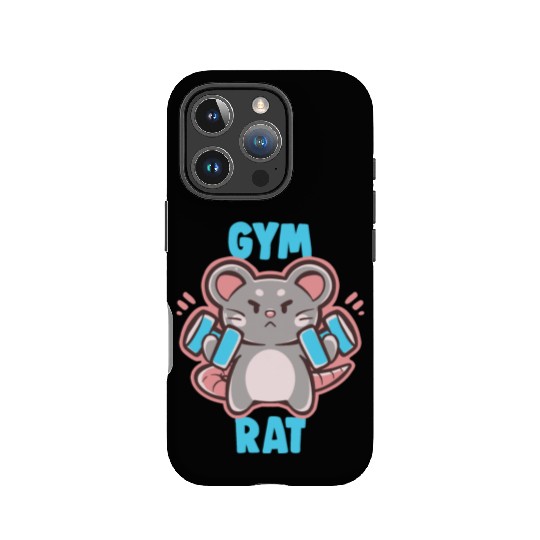 Gym Rat IPhone Cases