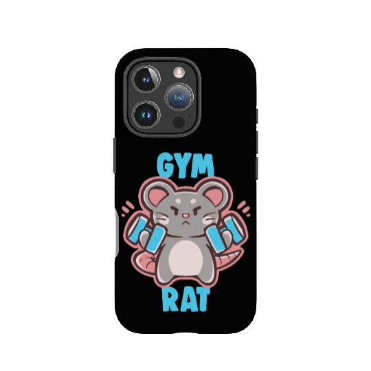 Gym Rat IPhone Cases