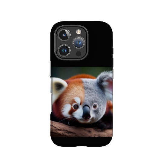 The red panda-koala IPhone Cases