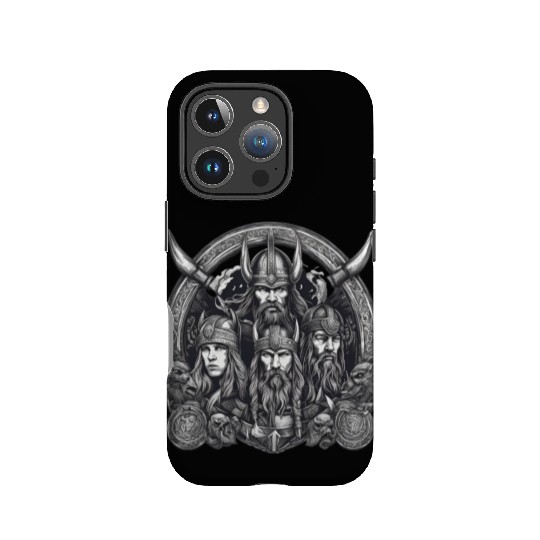 viking warriors IPhone Cases