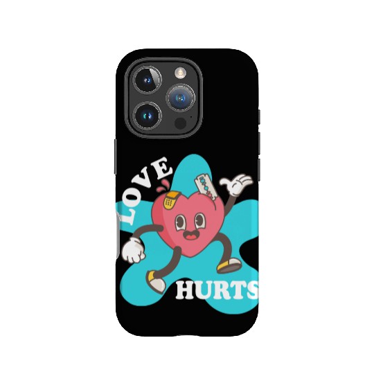 love hurts IPhone Cases