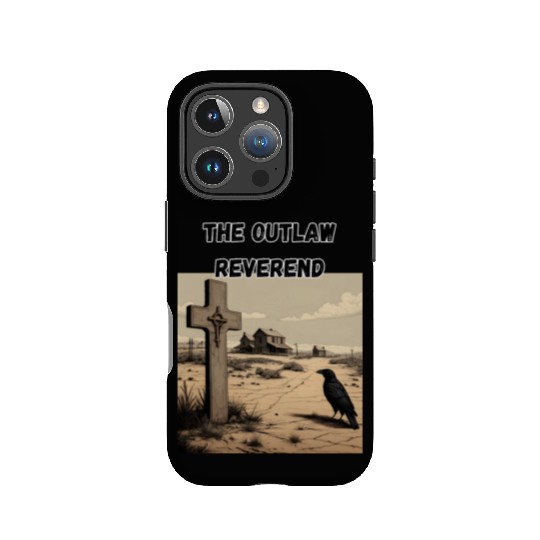 The Outlaw Reverend, Crow And Cross IPhone Cases