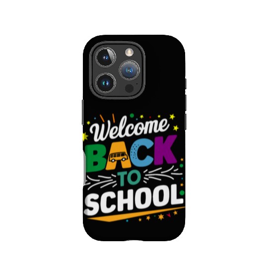 Welcome Back To School Bus Happy First Day Of Scho IPhone Cases