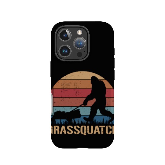 Grassquatch Funny Sasquatch Bigfoot IPhone Cases