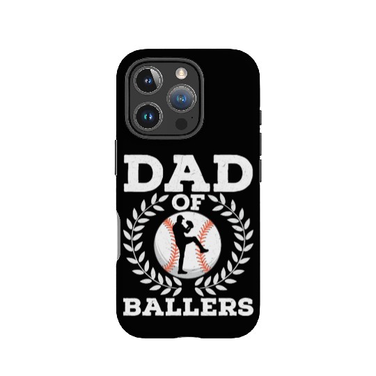 Dad Of Ballers Baseball Father IPhone Cases