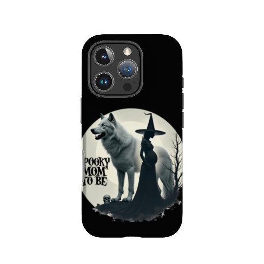 Spooky Mom To Be Baby Announcement IPhone Cases