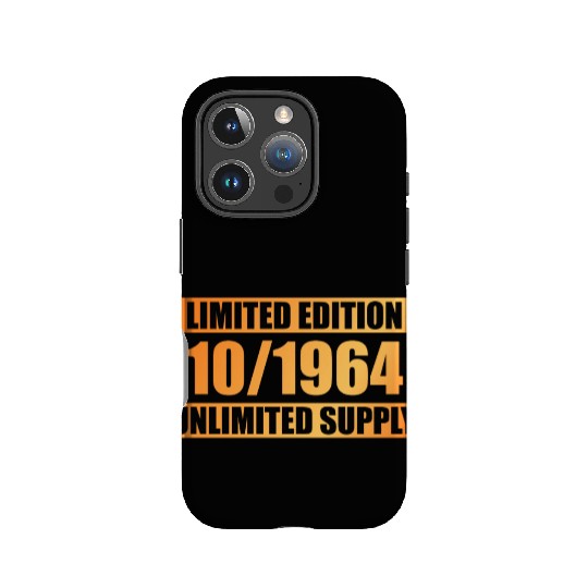 60th birthday Limited Edition - ꝏ Supply 10/1964 IPhone Cases
