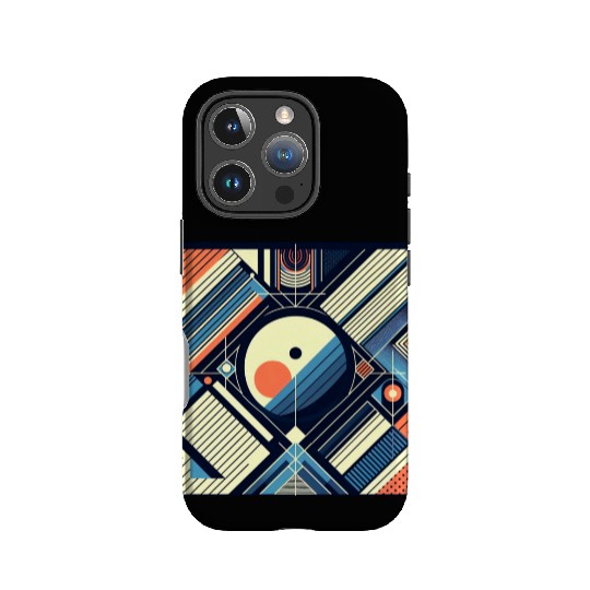Retro Geometric Shapes 80s 90s Style IPhone Cases