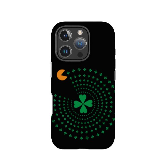 St Patrick Pacman IPhone Cases