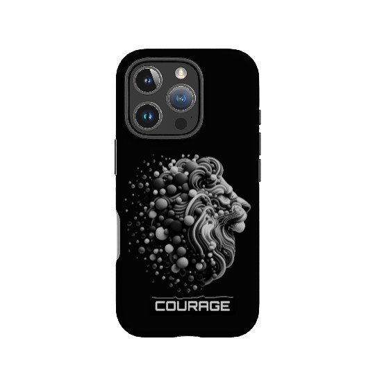 Courageous King: Lion Head IPhone Cases