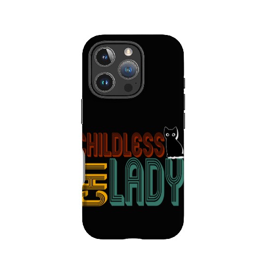 childless cat lady Kamala Harris 2024 IPhone Cases