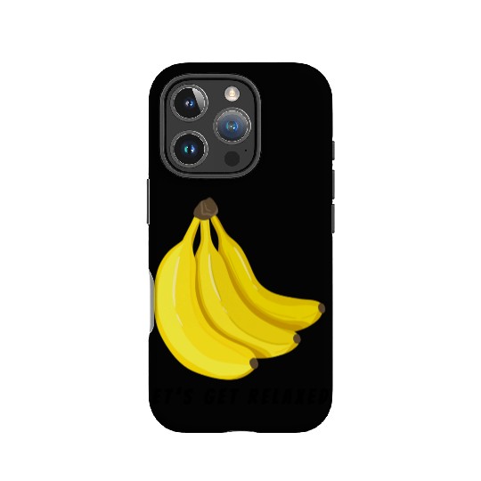 Let's get Relaxed by Banana IPhone Cases