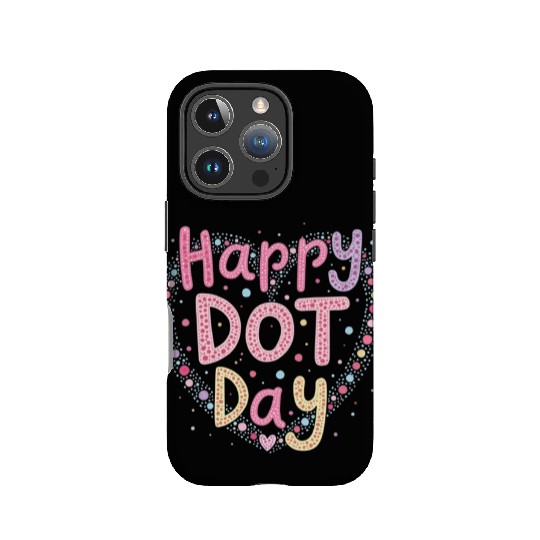 Happy International Dot Day A Splash of Creativity IPhone Cases
