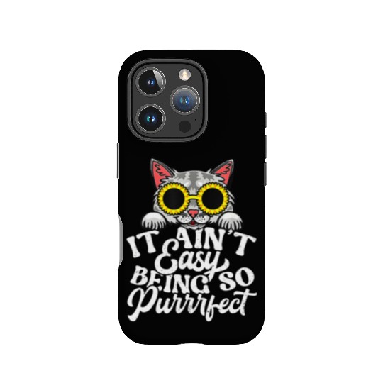 Funny cat cat lover ee cat owner cat IPhone Cases