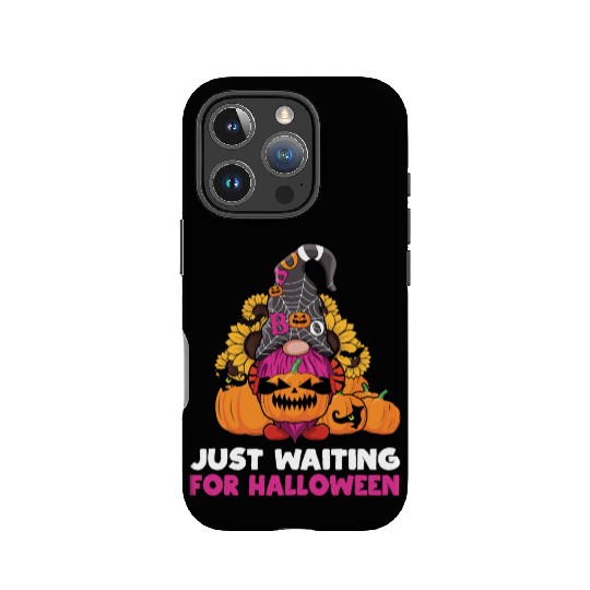 Just Waiting For Halloween Gnomes Thanksgiving IPhone Cases