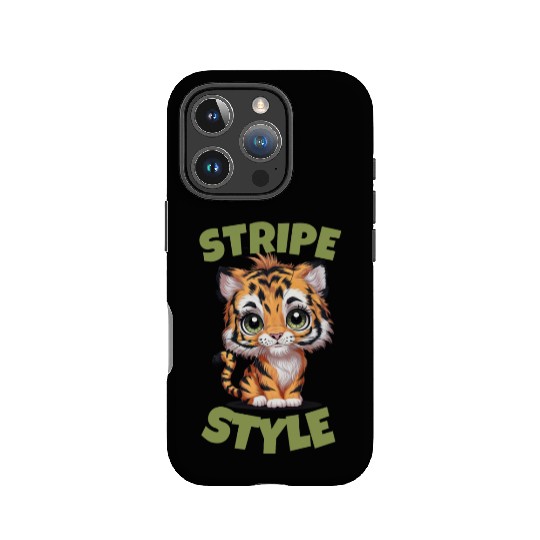 Cute Tiger Stripe Style IPhone Cases