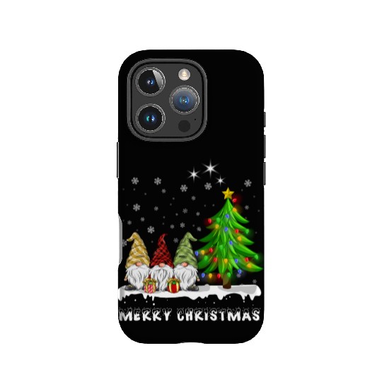 Merry Christmas Gnomes Xmas Family Men Women IPhone Cases