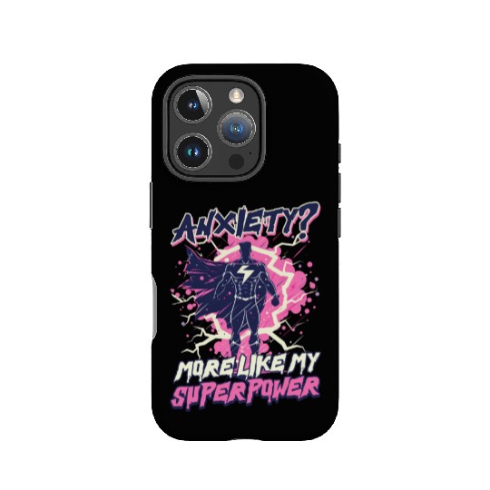 Depression Awareness Anxiety Like My Power IPhone Cases
