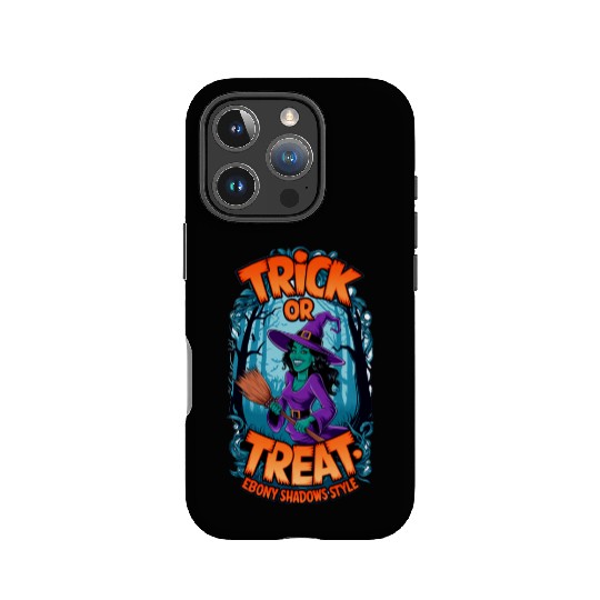 Trick or Treat: Ebony Shadows Style IPhone Cases