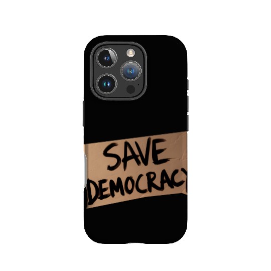 Save Democracy IPhone Cases