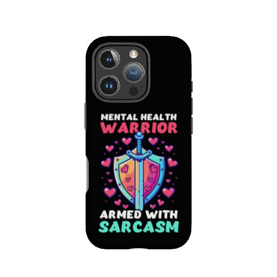 Depression Awareness Mental Health Warrior IPhone Cases