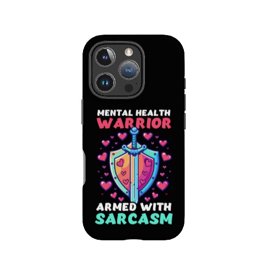 Depression Awareness Mental Health Warrior IPhone Cases
