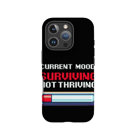 Depression Awareness Surviving, Not Thriving IPhone Cases