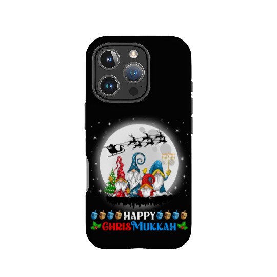 Happy Chrismukkah Gnomes Christmas Hanukkah IPhone Cases