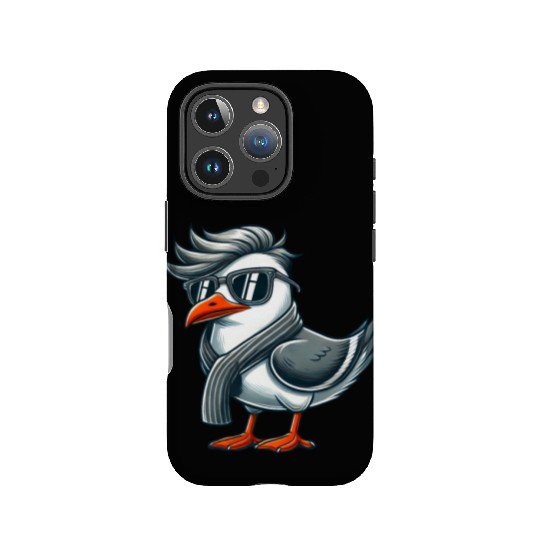 Cool seagull sunglasses summer North Sea Baltic IPhone Cases