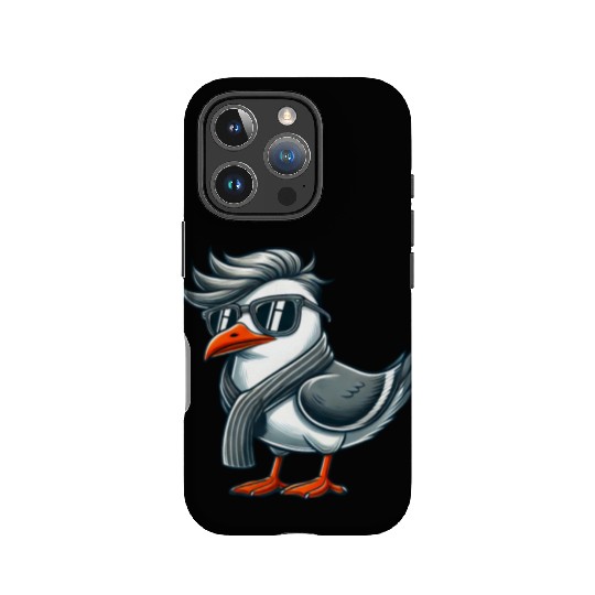 Cool seagull sunglasses summer North Sea Baltic IPhone Cases
