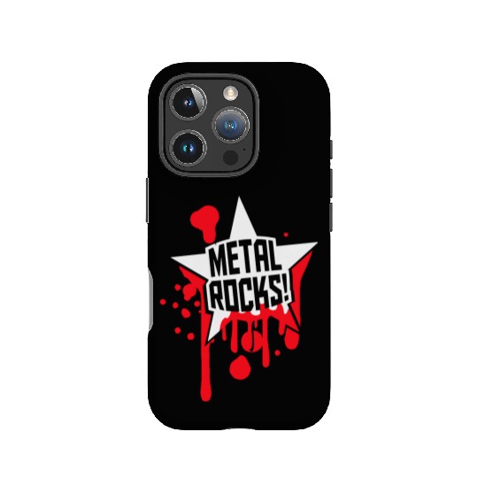 Heavy Metal Rocks Hard Rock Music Graffiti Star IPhone Cases