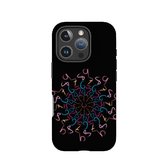 Numbers arranged beautifully in a circle. IPhone Cases