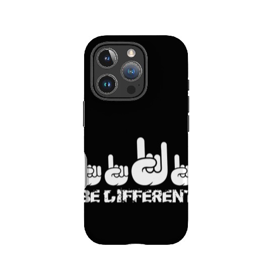 4 Be Different Heavy Metal Hard Rock Hand Gestures IPhone Cases