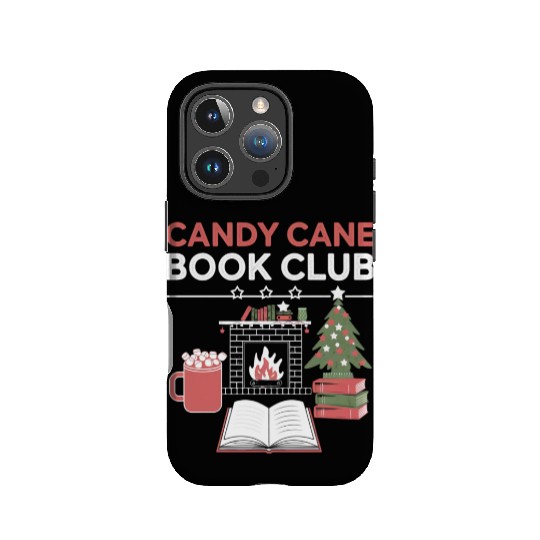 Bookish Christmas Candy Cane Book Club Bookish IPhone Cases