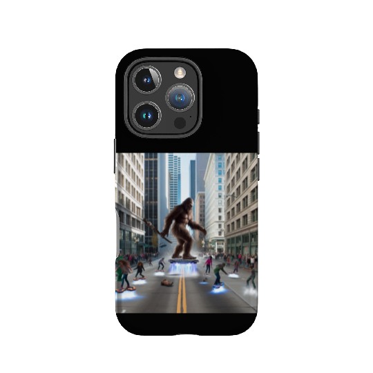 Sasquatch in Seattle IPhone Cases