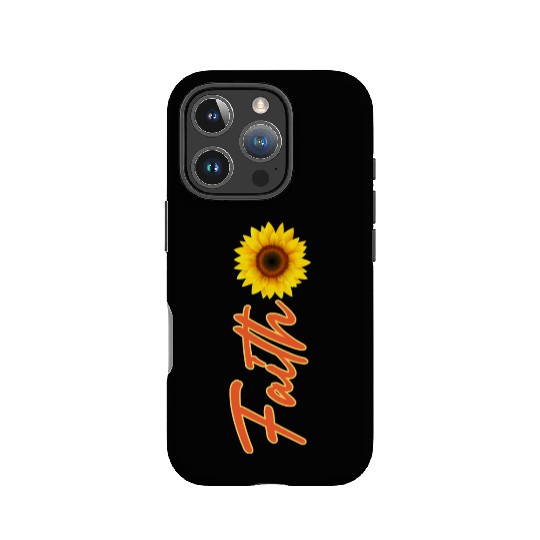 Sunflower Faith IPhone Cases