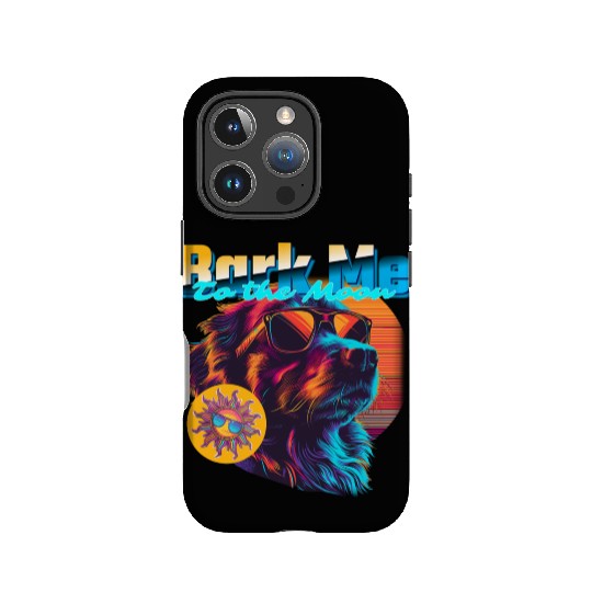 Funny "Bark Me To The Moon" IPhone Cases